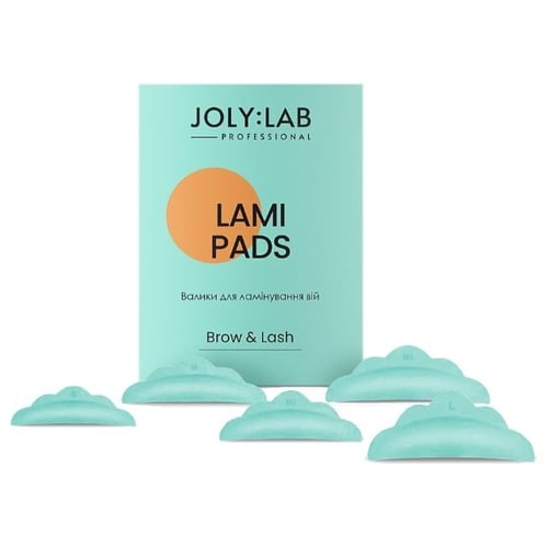 JolyLab Lami Pads Валики для ламінування (S, M, M1, M2, L) 5 пар