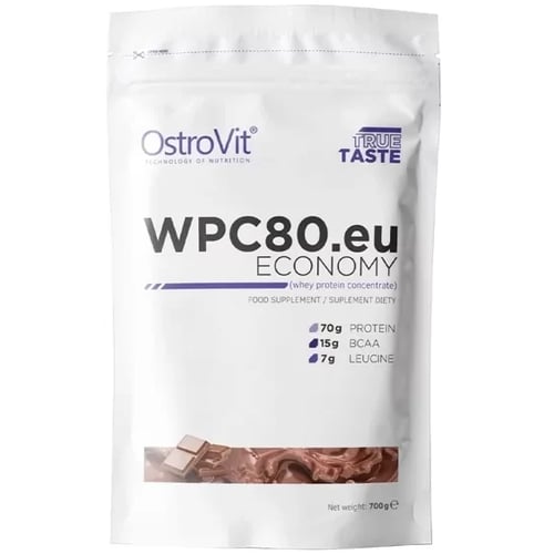 Протеин OstroVit Economy WPC80.eu 700 g /23 servings/ Chocolate