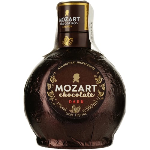 Ликер Mozart Dark Chocolate Cream 17% 0.5 л (9013100040280)