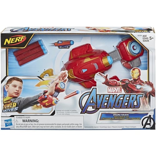 Бластер Hasbro Nerf Marvel Avengers Репульсор Железного человека (E7376)