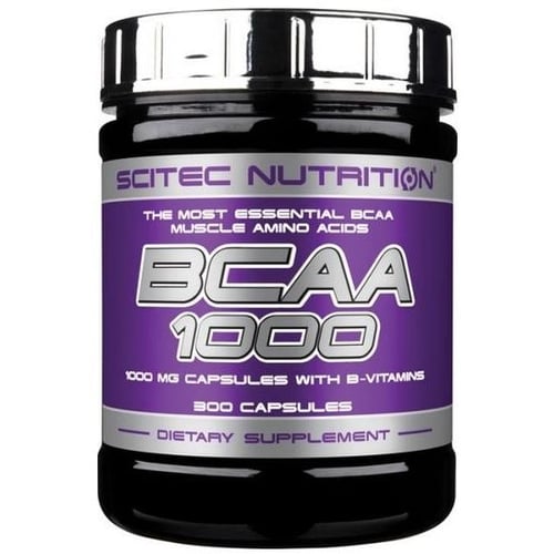 Амінокислота для спорту Scitec Nutrition BCAA 1000 300 caps