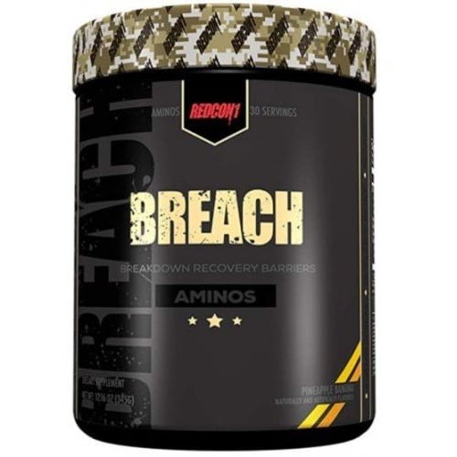 Аминокислота для спорта Redcon1 Breach BCAA 300 g /30 servings/ Pineapple Banana