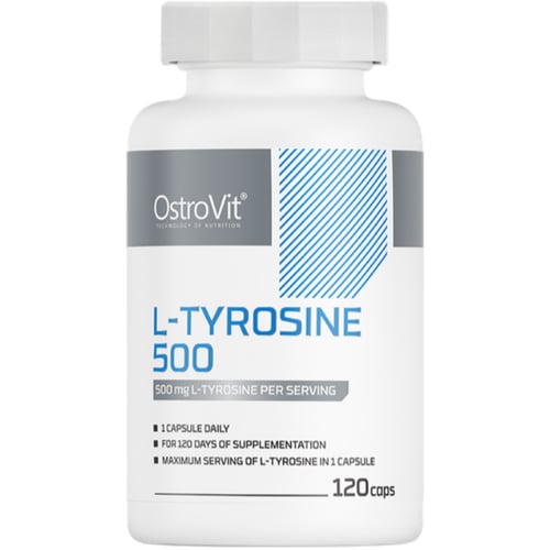 Аминокислота для спорта OstroVit L-Tyrosine 500 mg 120 caps / 120 servings