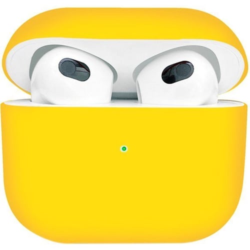 Чехол BeCover Silicon Case Yellow (707233) for Apple AirPods 3