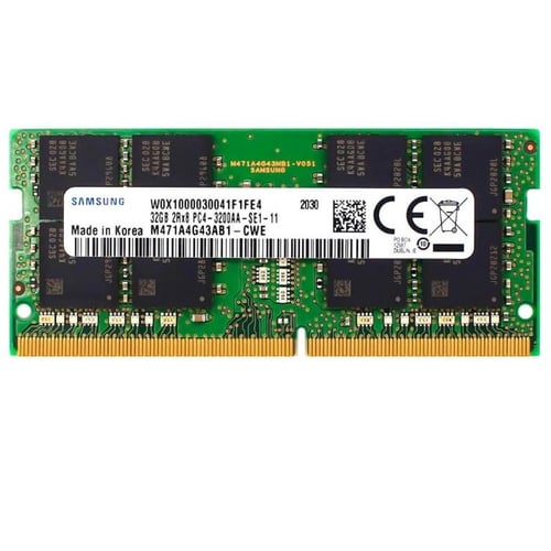 Samsung 32 GB SO-DIMM DDR4 3200 MHz (M471A4G43BB1-CWE)