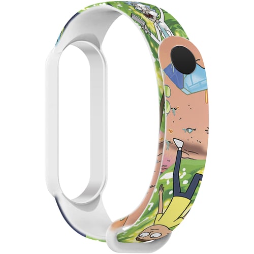 Ремешок ArmorStandart RM Cartoon White (ARM59272) for Xiaomi Mi Smart Band 5/6/7