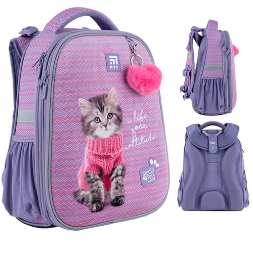 Рюкзак Kite Education каркасный 531 Studio Pets (SP24-531M)