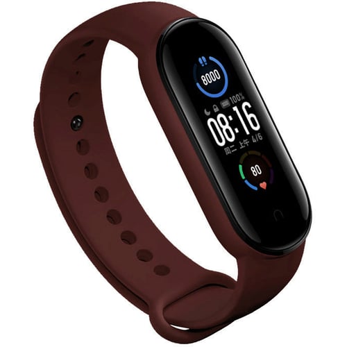 Ремешок BeCover Red Wine for Xiaomi Mi Smart Band 5/6 (705557)