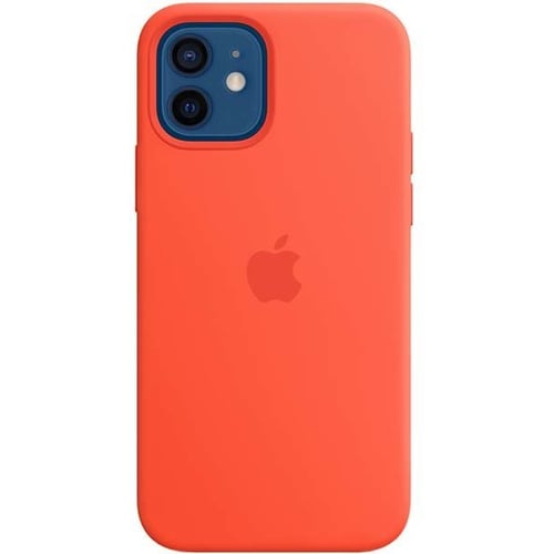 Чохол для iPhone TPU Silicone Case Electric Orange for iPhone 12 / iPhone 12 Pro