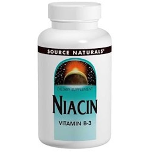 Source Naturals Niacin, 100 mg, 250 Tab
