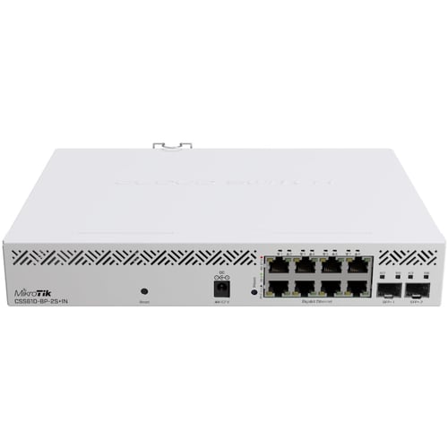 Мережевий комутатор Mikrotik CSS610-8P-2S+IN