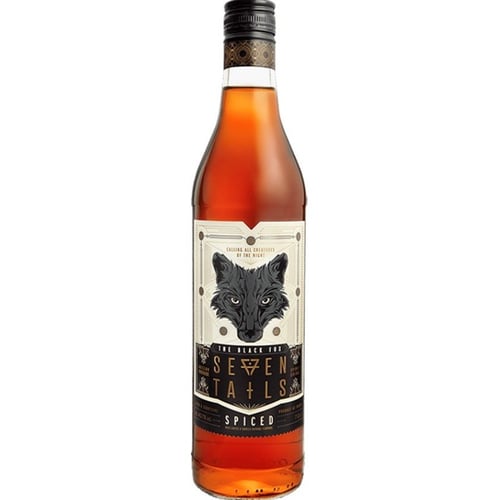 Напиток на основе бренди Seven Tails Sparit drink Spiced 40.7 % 0.7 (WHS3182361017518)