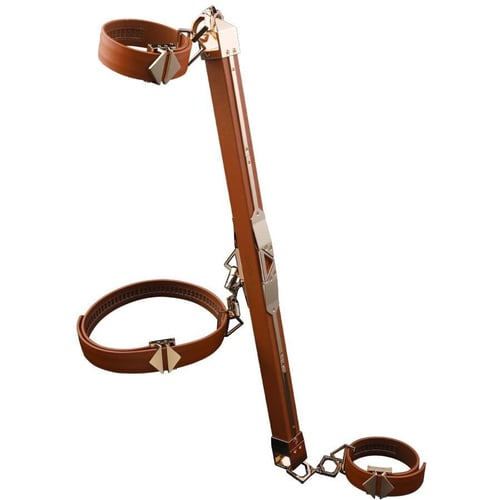 Фиксатор-распорка LOCKINK Adjustable Spreader Bar Set - Brown фото 5