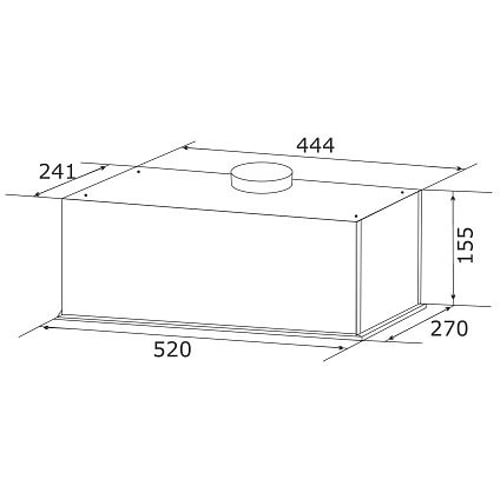 Вытяжка GRANADO Palamos 3603-700 White