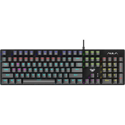 Клавіатура Aula Mechanical S2022 Black keycaps, blue switch (6948391202235)