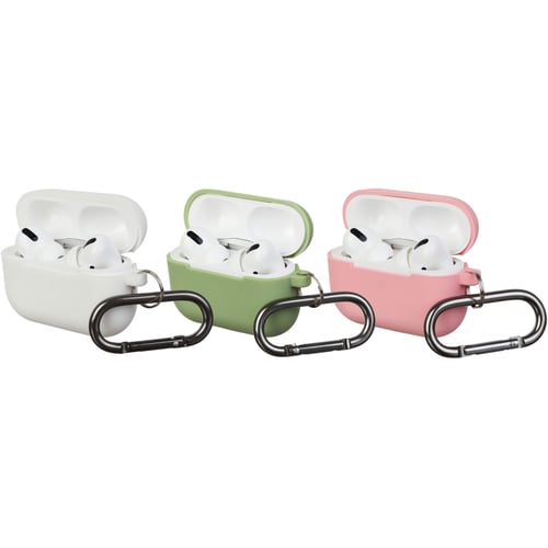 Чохол для навушників ArmorStandart Silicon with hook 3in (Matcha Green, Pink, White) for Apple AirPods Pro