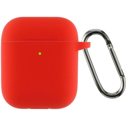 Чехол ArmorStandart Ultrathin Silicone Case With Hook Red (ARM59691) for Apple AirPods 2