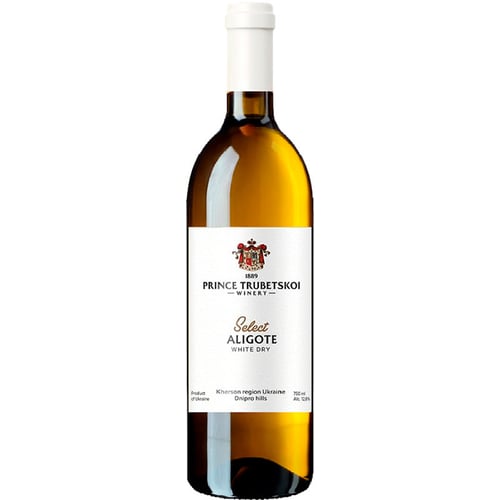 Вино Князь Трубецькій Аліготі біле сухе 0.75л (VTS6317061)
