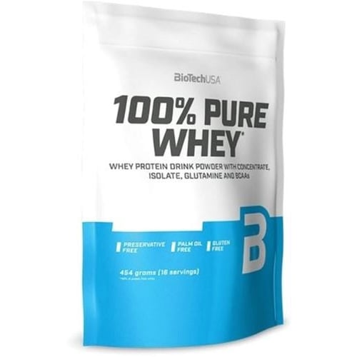 Протеин BioTechUSA 100% Pure Whey 454 g / 16 servings / Unflavoured