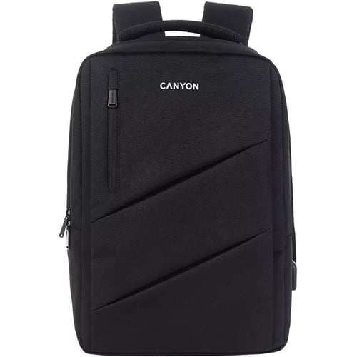 Сумка для ноутбука Canyon 15.6" Urban USB 12-18L Black (CNS-BPE5B1)