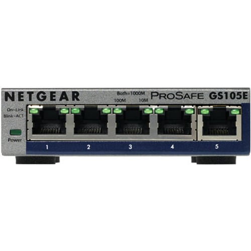 Сетевой коммутатор Netgear GS105E (GS105E-200PES)