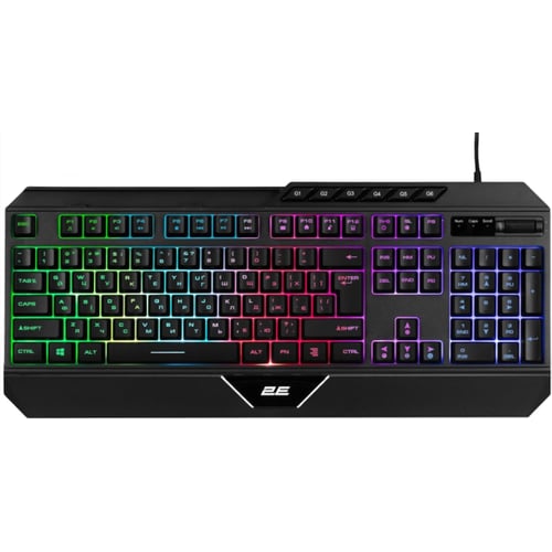 Клавіатура 2E Gaming KG315 RGB USB UA Black (2E-KG315UBK)