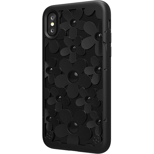 Чохол для iPhone SwitchEasy Fleur Aero-Tech PC+TPU Hybrid Case Black (GS-81-146-11) for iPhone X/iPhone Xs