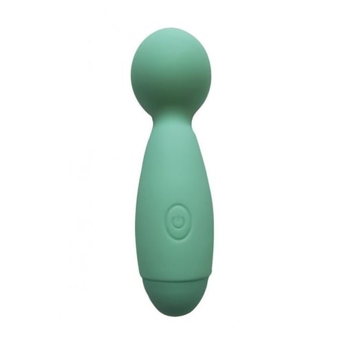 Вибромассажер Wooomy Smally Mini Wand Turquoise