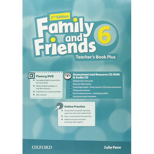 Family and Friends 2nd Edition 6: Teacher's Book Plus