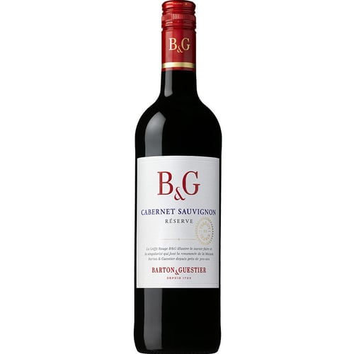 Вино Barton & Guestier Cabernet Sauvignon Reserve красное сухое 0.75л (WNF3035138005655)