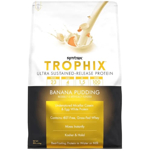 Протеїн Syntrax Trophix 2270 g / 65 послуг / Banana Pudding