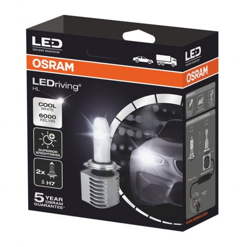 Лампи світлодіодні OSRAM 65210CW LEDriving H7 14W 12-24V 6000K