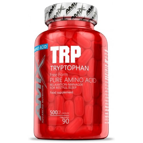 Амінокислота для спорту Amix L-Tryptophan 1000 mg 90 capsules/ 45 serving