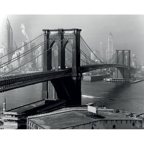 Картина і колаж Фотокартина на полотні Pyramid International New York 1946 60х80 см (WDC94361)