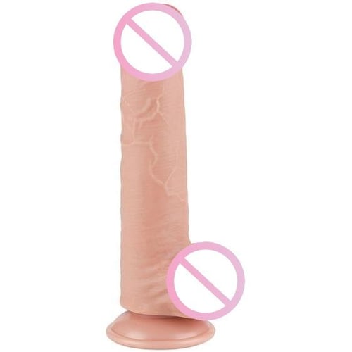 Фаллоимитатор LoveToy Sliding-Skin Dual Layer Dong 8" Flesh