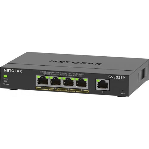 Мережевий комутатор Netgear GS305EP (GS305EP-100PES)