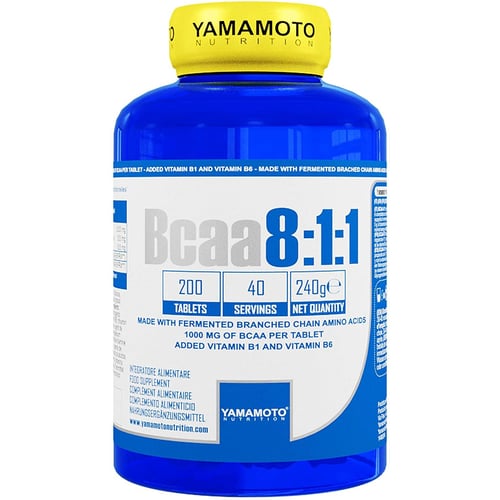 Аминокислота для спорта Yamamoto Nutrition BCAA 8:1:1 200 tablets