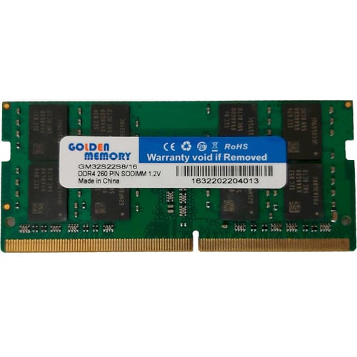 Golden Memory 16 GB SO-DIMM DDR4 3200 MHz (GM32S22S8/16)