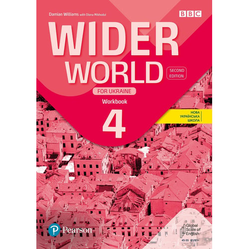 Wider World 2nd Ed for Ukraine 4 Workbook+App