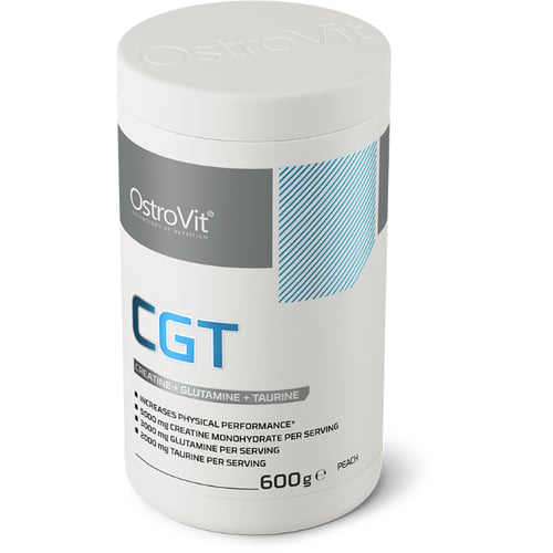 Креатин OstroVit CGT 600 g / 30 servings / Peach