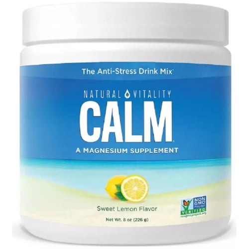 Natural Vitality CALM Anti-Stress Drink Mix Напій-Антистрес, смак солодкий лимон 226 гр