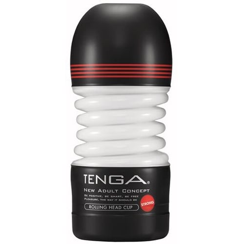 Мастурбатор Tenga Rolling Head Cup STRONG с интенсивной стимуляцией головки