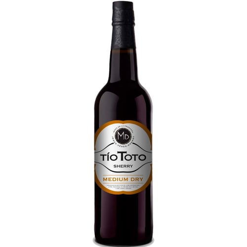 Вино Sherry Tío Toto Medium Dry біле 0.75 л (WHS8412449102511)