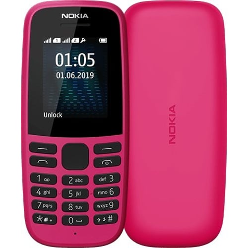 Nokia 105 Dual Sim 2019 Pink (UA UCRF)