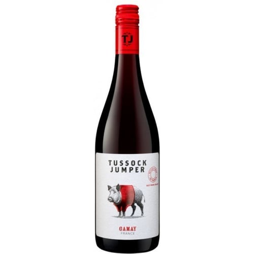 Вино Tussock Jumper, Gamay, 12.5%, красное сухое, 0,75 л (PRV3760204540395)