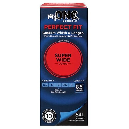 Презервативи MyONE Super Wide & Long 10 шт