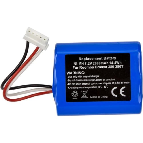 Аккумулятор PowerPlant для пылесоса iRobot Braava 380 (4409709) 7.2V 2000mAh