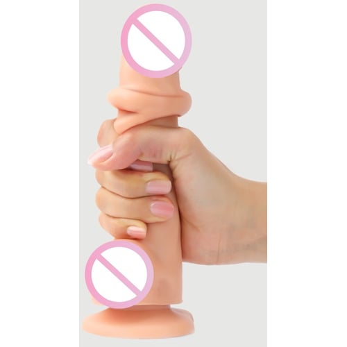 Реалистичный фаллоимитатор Strap-On-Me Sliding Skin Realistic Dildo Vanille - M