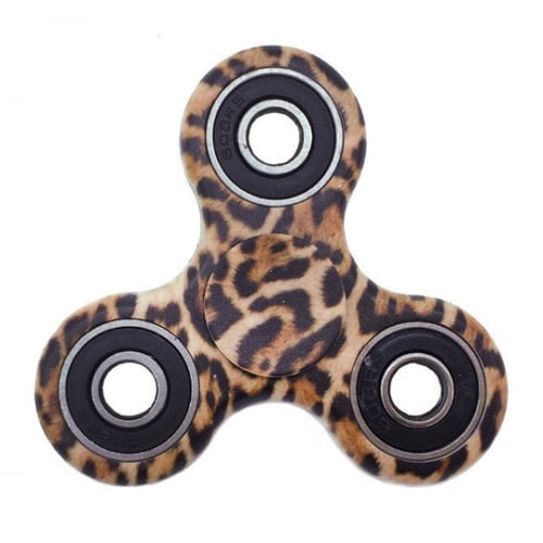 Спінер Fidget Spinner Леопардовий керамічний