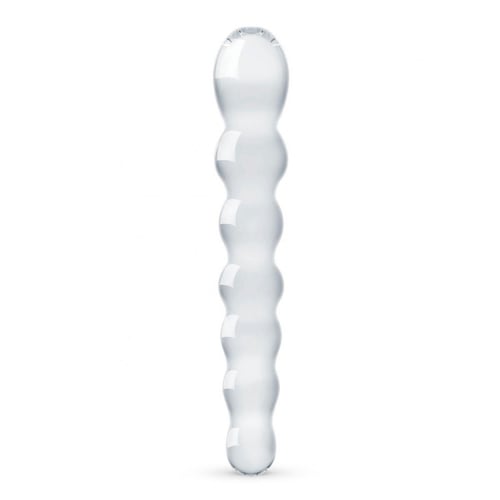 Стеклянный дилдо в виде бусин Gildo Glass Dildo No. 19